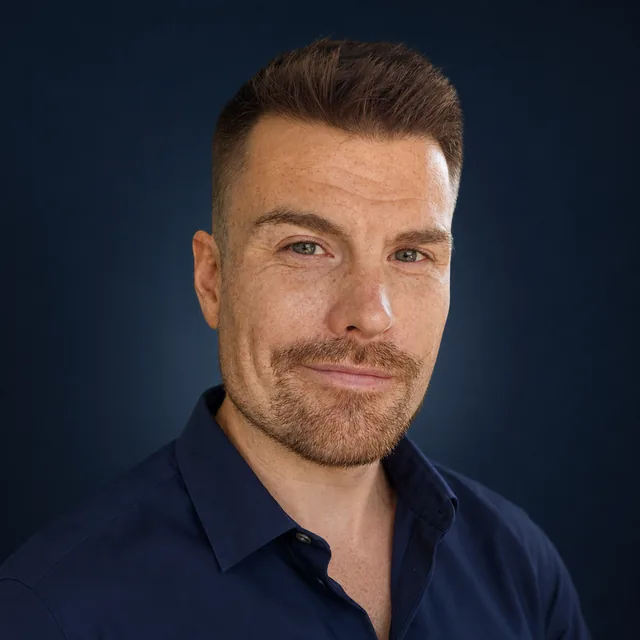Portrait of Simon Hästö, Co-Founder and Chief Business Officer of Midguard Systems